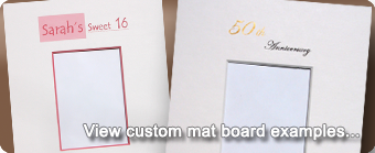 Sample of Mat Board Designs